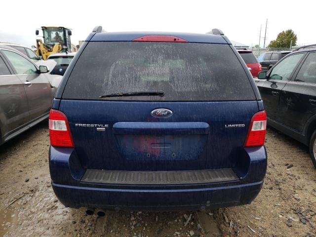 1FMZK06195GA46440 - 2005 FORD FREESTYLE LIMITED BLUE photo 6