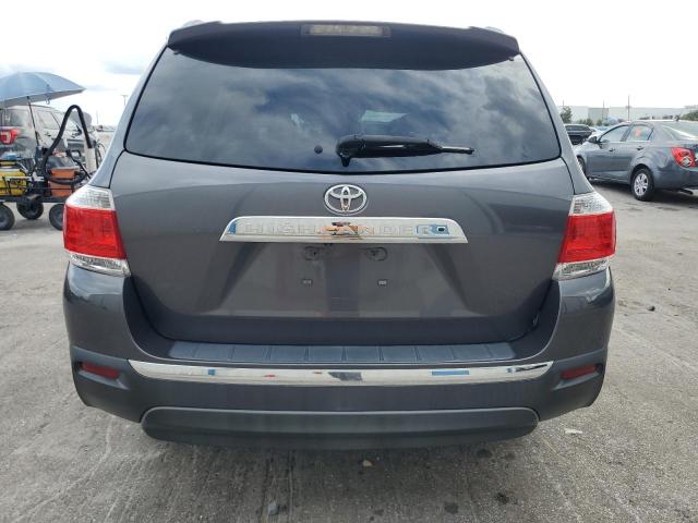 5TDZA3EH5CS028026 - 2012 TOYOTA HIGHLANDER BASE Серый фото 6