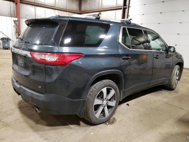 1GNEVHKW3JJ167009 - 2018 CHEVROLET TRAVERSE LT 石墨色 照片 3