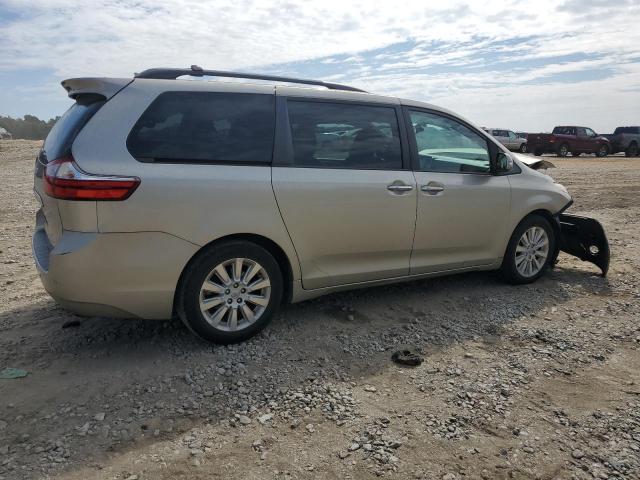 5TDYK3DC6FS631036 - 2015 TOYOTA SIENNA XLE BEIGE photo 3