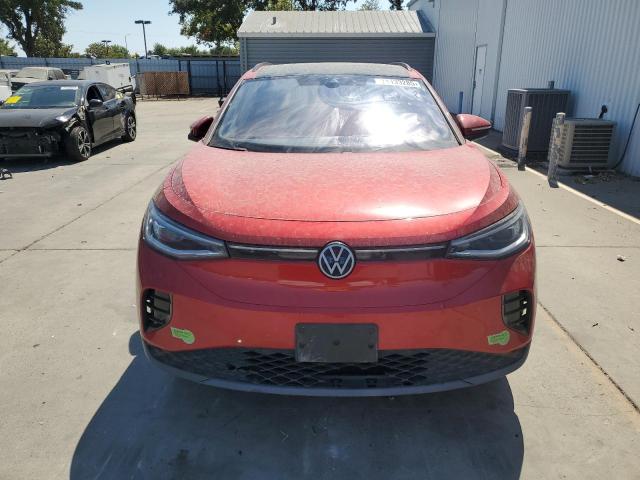 1V2GNPE8XPC003888 - 2023 VOLKSWAGEN ID.4 PRO S RED photo 5