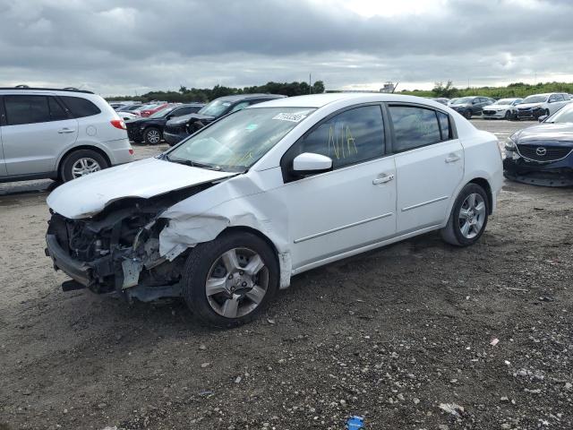 3N1AB61E17L700170 - 2007 NISSAN SENTRA 2.0 WHITE photo 1