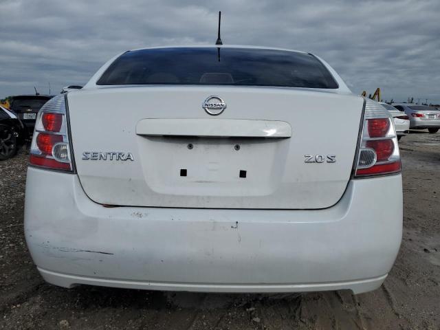 3N1AB61E17L700170 - 2007 NISSAN SENTRA 2.0 WHITE photo 6