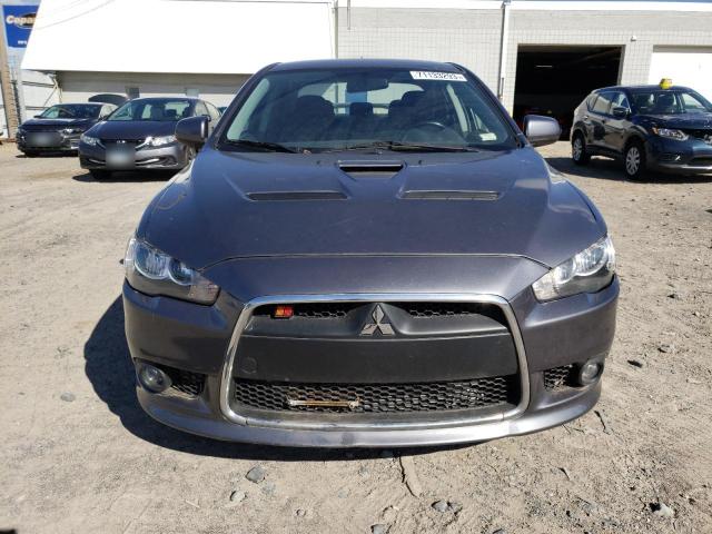 JA32V6FV3BU005042 - 2011 MITSUBISHI LANCER RALLIART GRAY photo 5