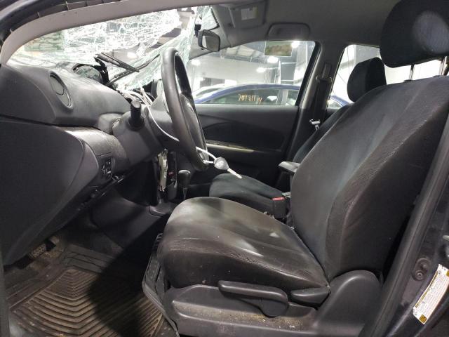 JTDBT923771116411 - 2007 TOYOTA YARIS GRAY photo 7