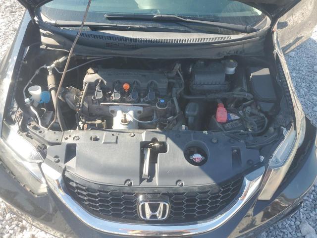 19XFB2F97EE255426 - 2014 HONDA CIVIC EXL BLACK photo 11
