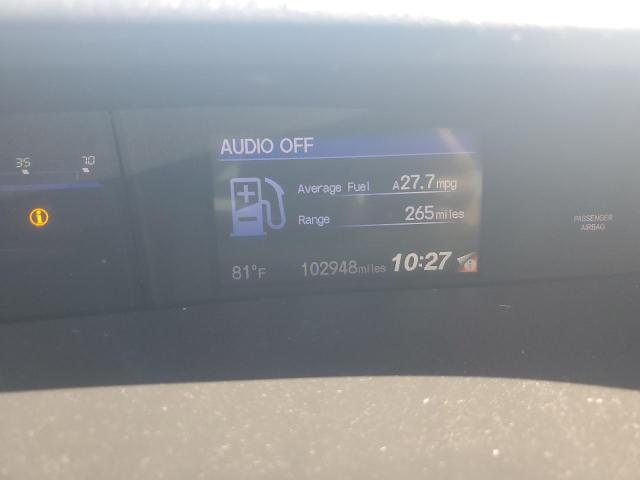 19XFB2F97EE255426 - 2014 HONDA CIVIC EXL BLACK photo 9