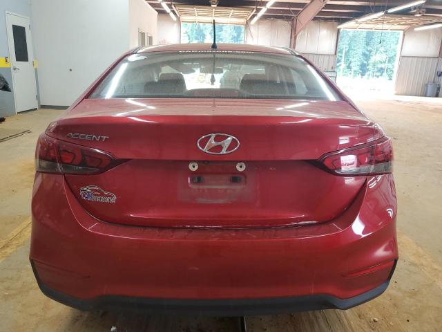 3KPC24A39KE070193 - 2019 HYUNDAI ACCENT SE 红色 照片 6