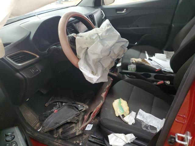 3KPC24A39KE070193 - 2019 HYUNDAI ACCENT SE 红色 照片 7