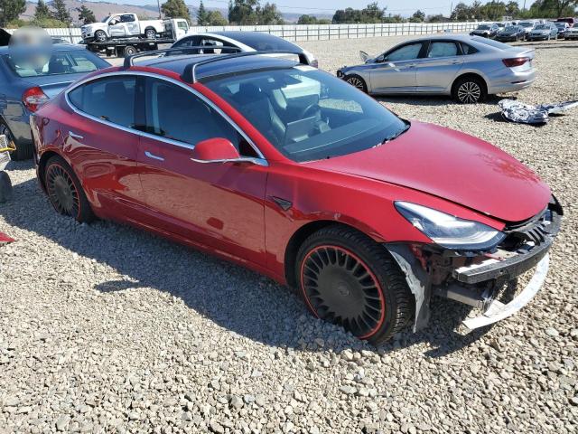 5YJ3E1EB6JF091454 - 2018 TESLA MODEL 3 Kırmızı fotoğraf 4