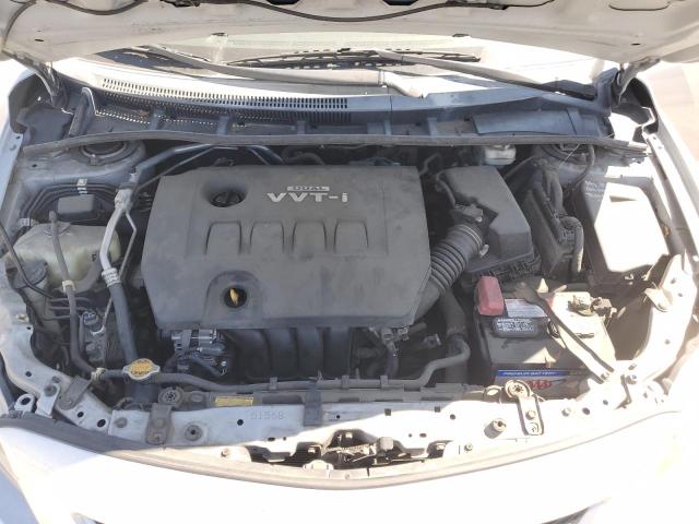 2T1BU4EE0AC422060 - 2010 TOYOTA COROLLA BASE 银色 照片 11