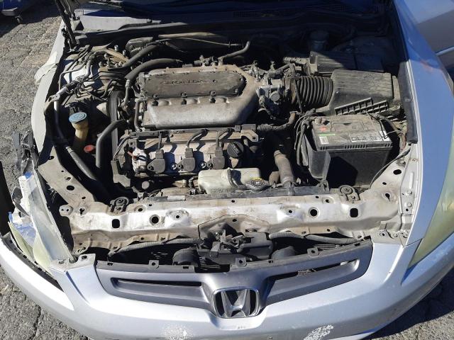 1HGCM66554A051356 - 2004 HONDA ACCORD EX SILVER photo 11