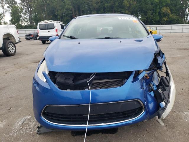 3FADP4CJXBM111458 - 2011 FORD FIESTA SEL BLUE photo 5