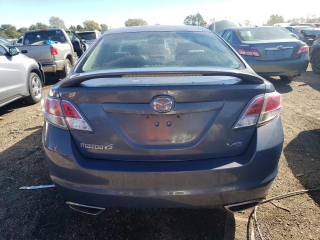 1YVHZ8CB8B5M15975 - 2011 MAZDA 6 S BLUE photo 6