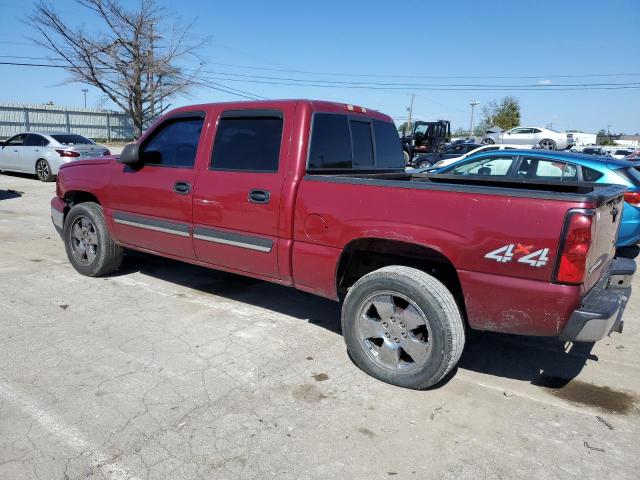 2GCEK13V371179016 - 2007 CHEVROLET SILVERADO K1500 CLASSIC CREW CAB MAROON photo 2