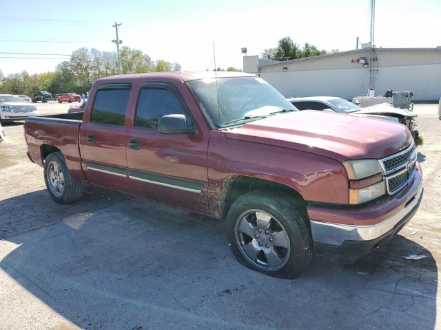 2GCEK13V371179016 - 2007 CHEVROLET SILVERADO K1500 CLASSIC CREW CAB MAROON photo 4