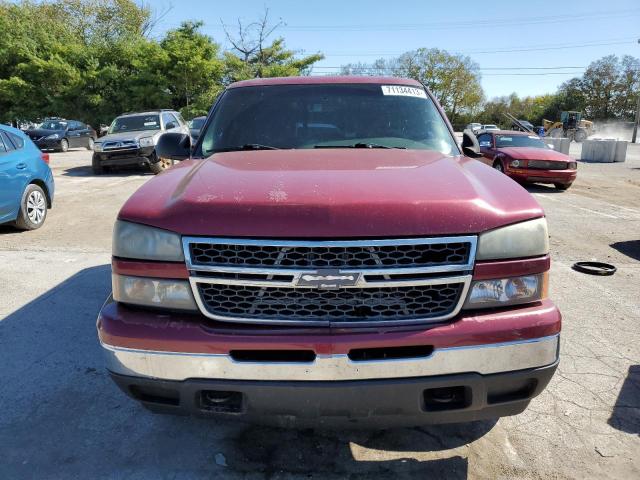 2GCEK13V371179016 - 2007 CHEVROLET SILVERADO K1500 CLASSIC CREW CAB MAROON photo 5