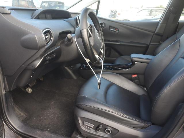 JTDKARFP9J3071745 - 2018 TOYOTA PRIUS PRIM ნაცრისფერი ფოტო 7