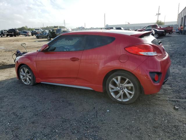 KMHTC6AE5FU221771 - 2015 HYUNDAI VELOSTER TURBO RED photo 2