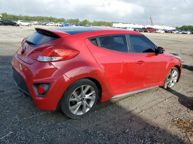 KMHTC6AE5FU221771 - 2015 HYUNDAI VELOSTER TURBO RED photo 3