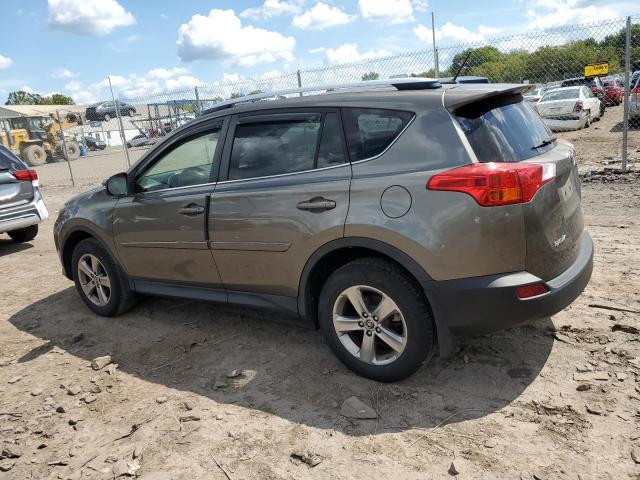 JTMRFREV2FD117899 - 2015 TOYOTA RAV4 XLE მწვანე ფოტო 2