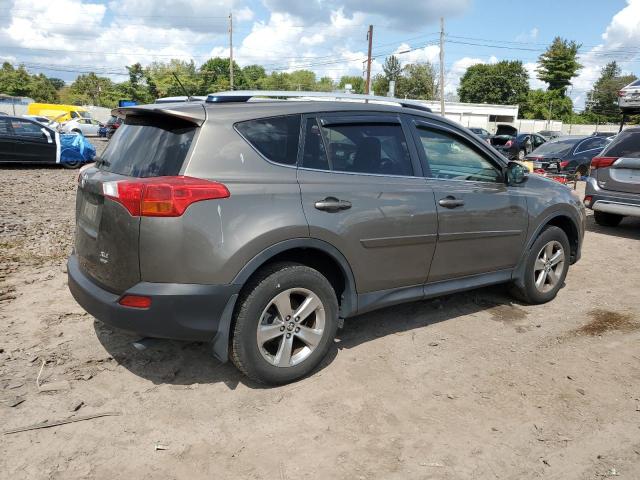 JTMRFREV2FD117899 - 2015 TOYOTA RAV4 XLE მწვანე ფოტო 3