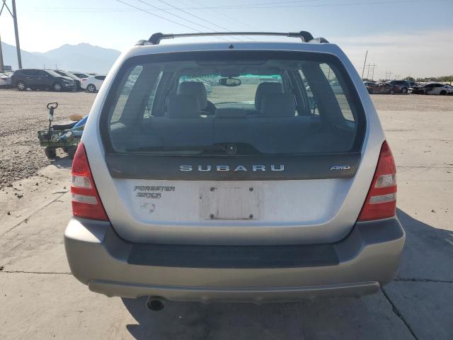 JF1SG65674H730022 - 2004 SUBARU FORESTER 2.5XS Gümüş fotoğraf 6