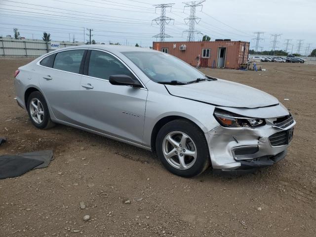 1G1ZB5ST1HF187255 - 2017 CHEVROLET MALIBU LS 银色 照片 4