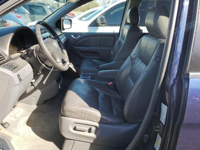 5FNRL38725B505273 - 2005 HONDA ODYSSEY EXL BLUE photo 7