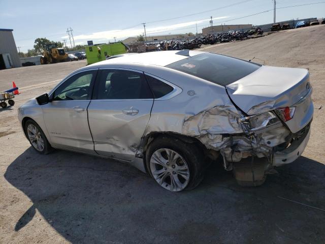 2G1115SL4F9165417 - 2015 CHEVROLET IMPALA LT SILVER photo 2