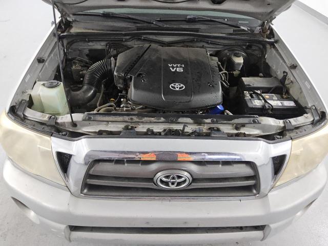 5TEJU62N25Z033013 - 2005 TOYOTA TACOMA DOUBLE CAB PRERUNNER SILVER photo 11