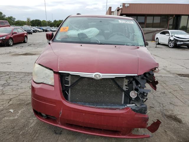 2A4RR5D12AR436959 - 2010 CHRYSLER TOWN & COU TOURING ბურგუნდია ფოტო 5