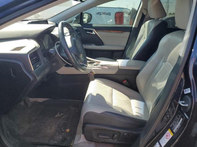 2T2BZMCA6HC069377 - 2017 LEXUS RX 350 BASE BLUE photo 7