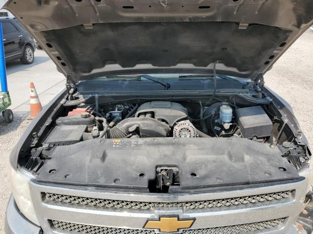 1GCPKSE7XCF180311 - 2012 CHEVROLET SILVERADO K1500 LT GRAY photo 11