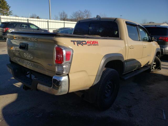 3TMCZ5AN1LM351740 - 2020 TOYOTA TACOMA DOUBLE CAB 米色 照片 3