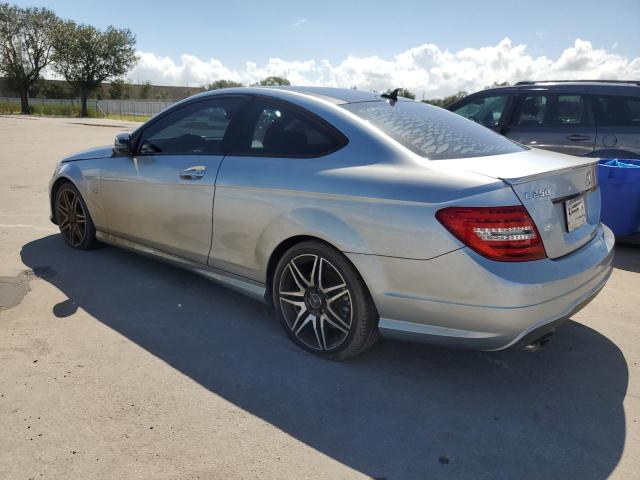 WDDGJ4HBXDF988583 - 2013 MERCEDES-BENZ C 250 SILVER photo 2