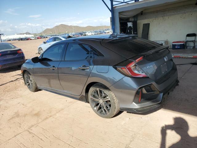 SHHFK7H40MU225996 - 2021 HONDA CIVIC SPORT GRAY photo 2