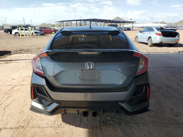 SHHFK7H40MU225996 - 2021 HONDA CIVIC SPORT GRAY photo 6