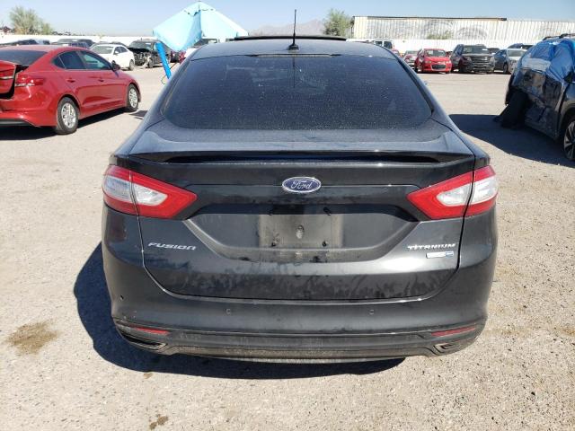 3FA6P0D92ER292245 - 2014 FORD FUSION TITANIUM BLACK photo 6