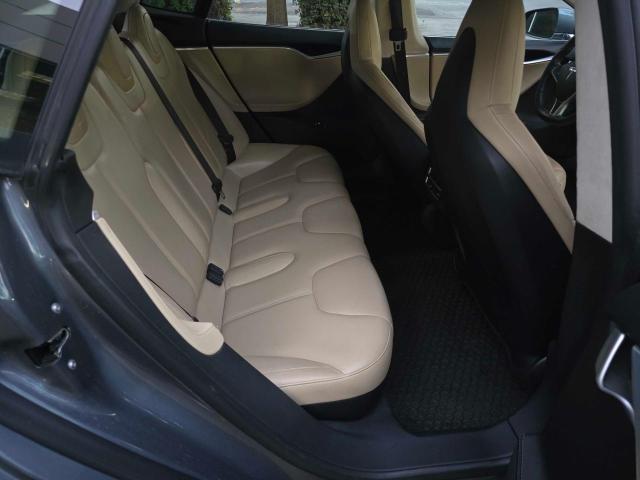 5YJSA1H13EFP37100 - 2014 TESLA MODEL S CHARCOAL photo 6