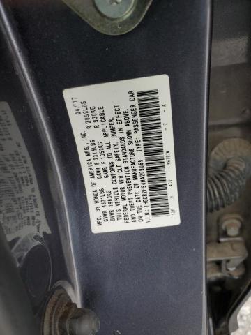 1HGCR2F54HA209069 - 2017 HONDA ACCORD SPORT Szary zdjęcie 12