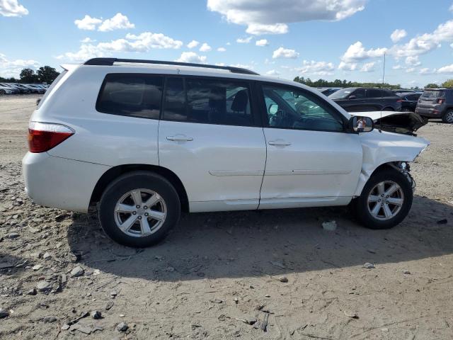 5TDZK3EH9AS010364 - 2010 TOYOTA HIGHLANDER WHITE photo 3