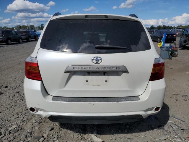 5TDZK3EH9AS010364 - 2010 TOYOTA HIGHLANDER WHITE photo 6