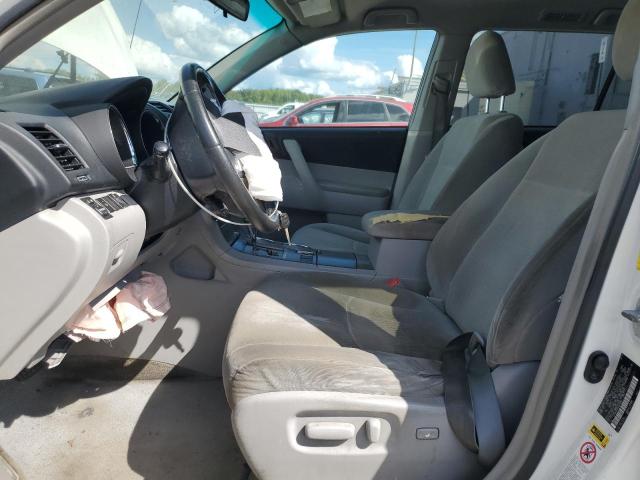 5TDZK3EH9AS010364 - 2010 TOYOTA HIGHLANDER WHITE photo 7