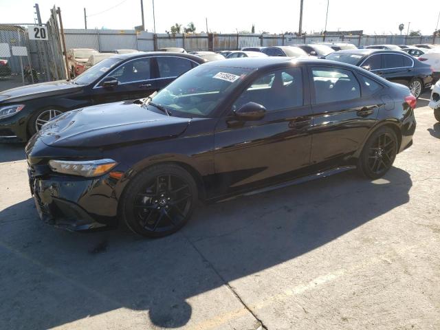 2HGFE2F52PH544887 - 2023 HONDA CIVIC SPORT BLACK photo 1