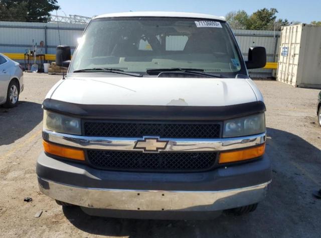 1GAZGYFG1C1134156 - 2012 CHEVROLET EXPRESS G3 LT WHITE photo 5