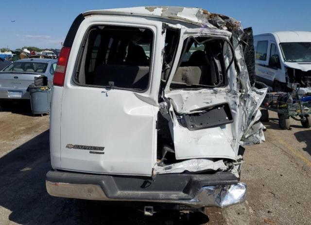 1GAZGYFG1C1134156 - 2012 CHEVROLET EXPRESS G3 LT WHITE photo 6