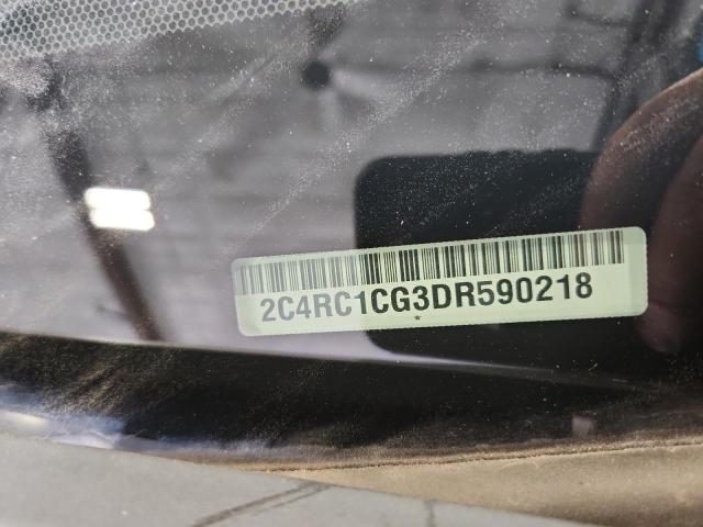 2C4RC1CG3DR590218 - 2013 CHRYSLER TOWN & COU TOURING L GOLD photo 12