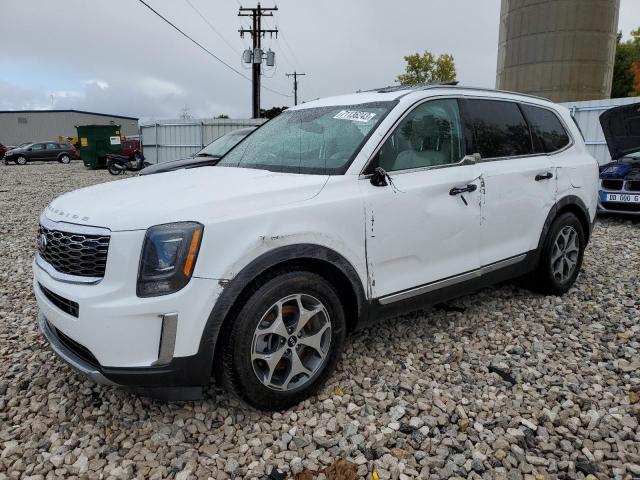 5XYP3DHC7LG052560 - 2020 KIA TELLURIDE EX WHITE photo 1