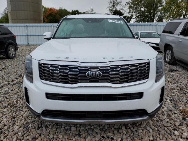 5XYP3DHC7LG052560 - 2020 KIA TELLURIDE EX WHITE photo 5